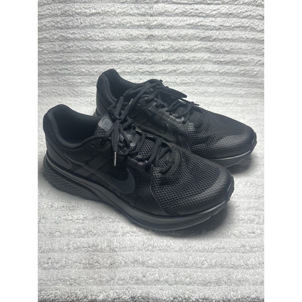 Nike Run Swift V 2.0 Black on Black Mesh CU3517-002 Men's Size 10.5 Sneakers